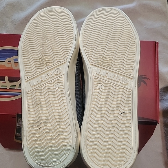 Lamo Tate Size 11 Womens Boat Shoes Navy - Picture 4 of 12